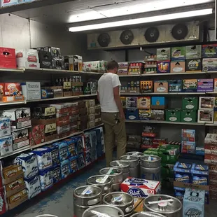 a man in a store