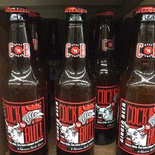 bottles of cock&apos;s hill beer