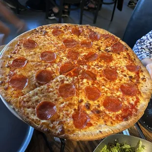 Pepperoni pizza