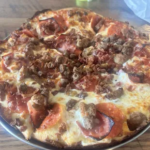 All Meat Pizza