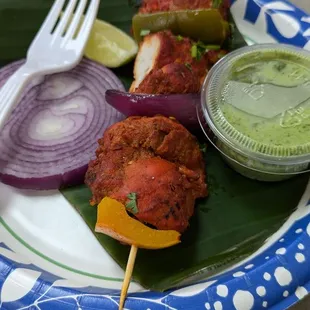 Chicken Tikka skewer