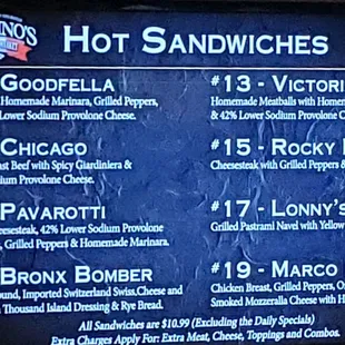 Menu 2 of 2 (March 2023)