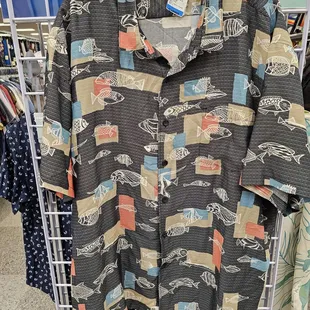 $39.99 shirt... XXXL... the fabric is really nice... I want to make something out of it...