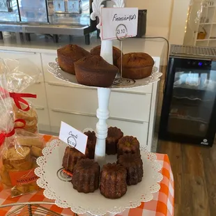 a variety of pastries