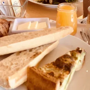 a plate of food
