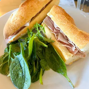 Ham and Butter Sandwich