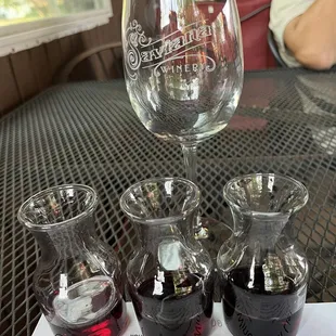 Wine tasting at Saviana.