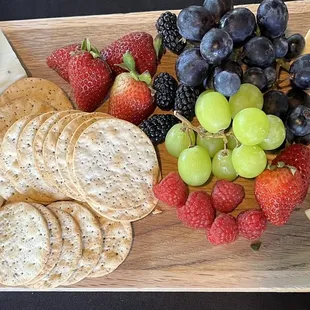 Fruit n cheese tray