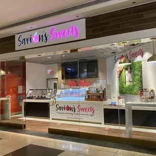 the inside of a store