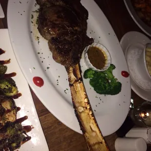 Bone in Tomahawk Steak