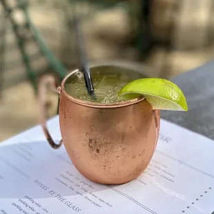 Mango mule virgin and delicious