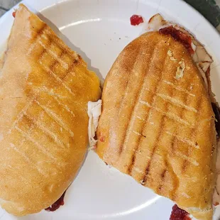 The Cran-Turkey Panini