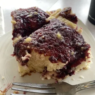 Marionberry coffee cake