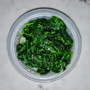 SAUTÉED BABY SPINACH