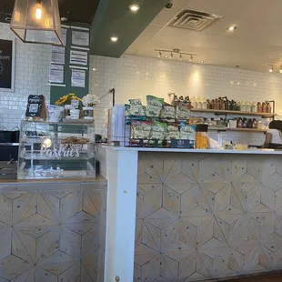 the counter
