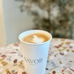 THE PALM LATTE (coconut + vanilla)