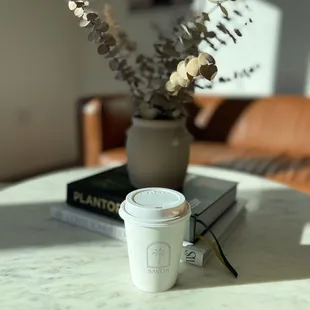 Dirty chai w/ oat-milk.