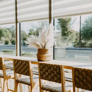 Ample seating with a view!