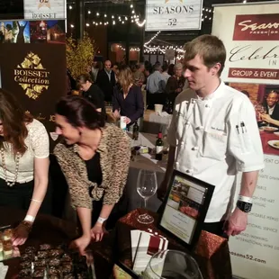 SAVOR DALLAS 2015 : Yumm desserts at the Seasons 52 station.