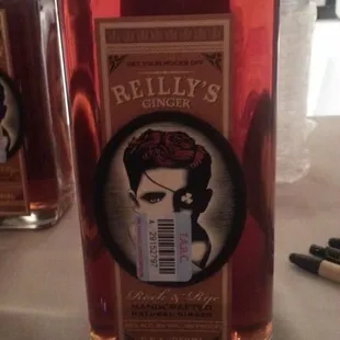 SAVOR DALLAS 2015 : I'm not much for hard liquor, but Reilly's Ginger Irish Whiskey is AMAZING! Notice the 'ginger' hair color.