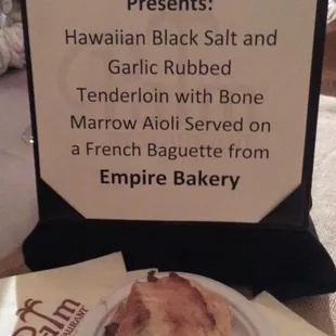 SAVOR DALLAS 2015 : Many raved about this sandwich, so brought one home for my carnivorous kiddling!