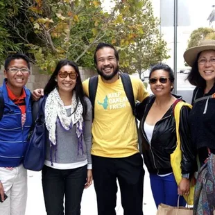 Happy foodies with SAVOR OAKLAND and Carlo our tour guide. THANKS! :)