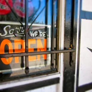 old bar in the produce depot, sorry we're open