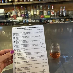 10 for $10 wine tastings