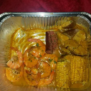 Shrimp platter
