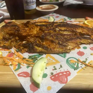 Grilled red snapper: so good!!