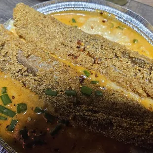 Fried whiting and grits - Amazing