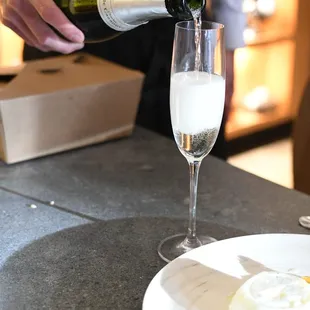 Champagne for a special occasion (1st Month of marital bliss)