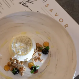 Elderflower Panna Cotta