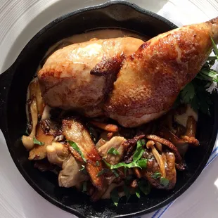 Cast Iron Young Chicken