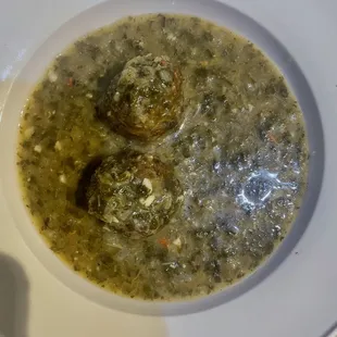 Falafel soup