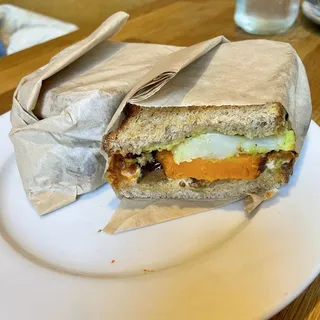Veggie Croque Monsieur Sandwich
