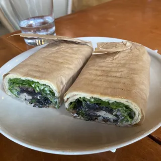 Portobello Mushroom Shawarma Sandwich