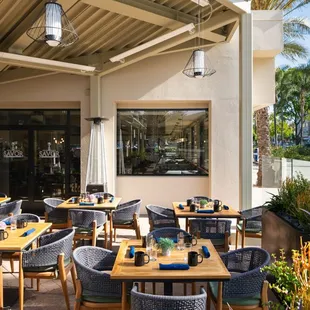 Our beautiful patio seating