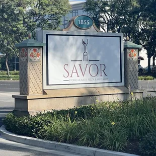 Front sign