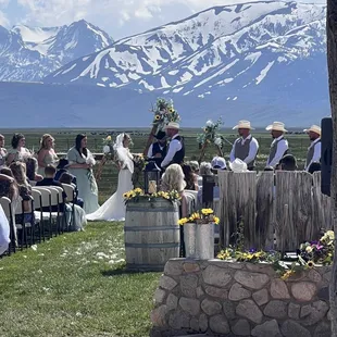 a couple getting married