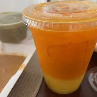 Jugó de Naranja con Zanahoria