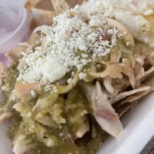 Healthy Chilaquiles Verdes