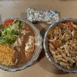 Chicken and all the sides