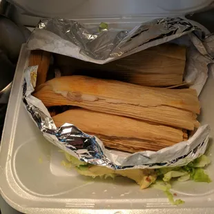 Pork tamales