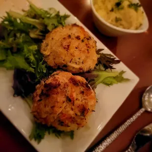 Bairdi crab cakes