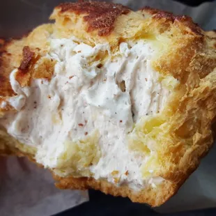 Churro cream puff. Omg.