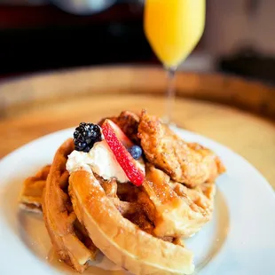 Chicken &amp; Waffles for a Brunch Loving Bride - Dallas Catering - Wedding &amp; Event Catering - Corporate Catering