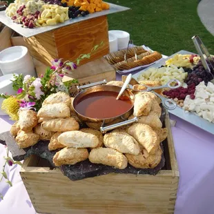 Cheese Tray &amp; Empanadas - Dallas Catering - Wedding &amp; Event Catering - Corporate Catering in Dallas