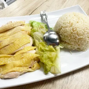Hainan Chicken Rice (Dark Meat)