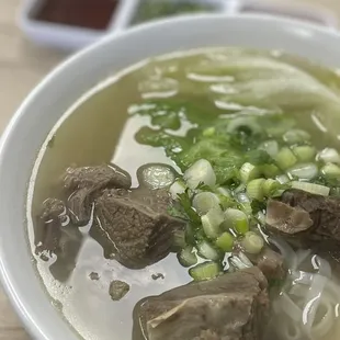 Beef Brisket Noodle Soup in Homemade Soup/Broth